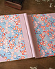 notatniki i albumy Elegancki notatnik, Japoński notes, Różowy notatnik w kwiaty 2