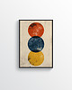 plakaty Plakat - Abstract  Circles 1