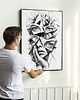 plakaty Plakat Oczy abstrakcja 3