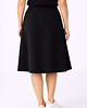 spódnice midi Spódnica Trapezowa  ,,NOEL"  Czarny 2