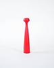 świeczniki i świece Świecznik czerwony, duński design, lata 90, Anders Norgaard 1