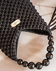 torebki do ręki Makramowa torebka Mini Bag Total Black 7