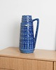 wazony Wazon ceramiczny niebieski, niemiecki design, lata 60, produkcja: Scheurich 7
