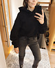 bluza z kapturem damska Czarna bluza SOHO z kapturem 3