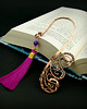 zakładki do książek Miedziana zakładka do książki wire wrapping 2