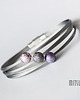 bransoletki srebrne Industrial Violet Bold 3
