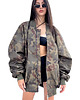 kurtki damskie Kurtka typu bomber oversize camo 1