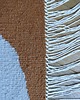 Ozdoby na ścianę Ręcznie tkany kilim - wełniana makatka - Dyptyk NAD MORZEM 3