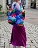 torby XXL Torba na plażę w kolorowe chmury 1