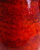wazony Wazon ceramiczny czerwony, niemiecki design, lata 60, produkcja: West Germany 6