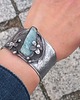 bransoletki wire wrapping Akwamaryn - bransoletka regulowana 2