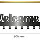 wieszaki Nowoczesny Wieszak Z Kolekcji Simple Napis Welcome 1