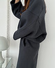 bluza bez kaptura damska Bluza Grounded light antracite 9
