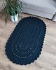 dywany Dywan owalny ze sznurka szydełkowy 70cmx130cm 1