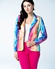 marynarki damskie Marynarka damska Vibrant Rainbow wielokolorowa z dresówki 4