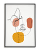 plakaty Plakat KOBIETA kontur abstrakcja linie 0483 3
