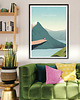 plakaty Język Trolla - Trolltunga - Norwegia  - plakat 50x70 cm 1