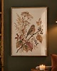 plakaty PLAKAT zięba, vintage ilustracja botaniczna, jesienna dekoracja 3
