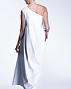 sukienki midi damskie One shoulder assymetry 3