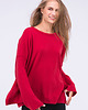 swetry damskie  Sweter Oversize Alaska Czerwony 1