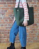 torby na ramię Lazy bag Bukka zielona vegan oversize 8