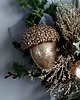 wianki bożonarodzeniowe Świąteczny wianek na obręczy 2