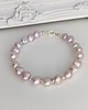 bransoletki srebrne Lśniące perły - bransoletka różana 2