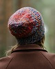 czapki damskie MAXCOLOR zimowa czapka beanie "jesienne jezioro" 2