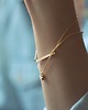 bransoletki złote 16k Gold Plated Tiny Star Bracelet 4