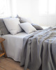 koce i narzuty Narzuta Lniana TRUE GRAY 1