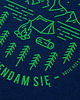 t-shirty dla chłopców Koszulka dla dziecka MAŁY WIELKI PODRÓŻNIK granatowa 3-4 lata 1