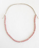 korale Powder Pink lekki Naszyjnik bez metalu 1