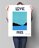 plakaty Yves Saint Laurent "Love Poster 1982" 1