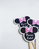akcesoria dziecięce - różne Pikery do babeczek MYSZKA MINNIE 6 szt 3
