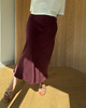 spódnice midi Spódnica Melody midi burgundy 1