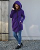 bluza z kapturem damska Bluza płaszczyk  damska asymetryczna bawełniana 2