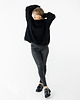 bluza bez kaptura damska Bluza Biggie Czarna 2