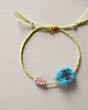 bransoletki - inne Bransoletka handmade z haftowaną ważką - unikat 2