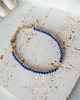 bransoletki z kamieni naturalnych Bransoletka z niebieskich kamieni lapis lazuli 4