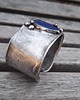 bransoletki wire wrapping Lapis lazuli - bransoletka regulowana 2