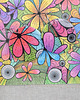 kolczyki drewniane 6519 kolorowe, duże, dwustronne kolczyki; 4 w 1; 3