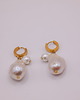 kolczyki - inne ROMEO kolczyki perły baroque złote 3