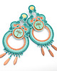 kolczyki soutache Słoneczne boho kolczyki 5 2