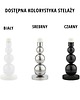 lampy stołowe Elegancka lampa stołowa glamour z czarnymi kulami HONOLULU GLAM 3