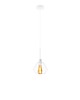 lampy wiszące Loftowa lampa wisząca do salonu KOLOMBO LOFT w kolorze klasycznej czerni 3