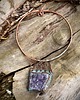 kolie Unikatowy Naszyjnik Ametystowy Handmade 7