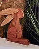 ozdoby wielkanocne Drewniany zając Wielkanocny 22 cm 6