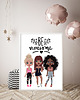 plakaty Plakat dla dziewczynki L.O.L - Rainbow High BARBIE z laleczkami 1
