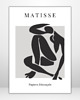 plakaty Zestaw 3 plakatów Elegance of gray Matisse style 3