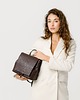 plecaki Back up bag - skórzany plecak damski - czekolada 2